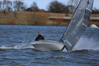 Phantom dinghy starting to capsize - Jonathan Pulfer